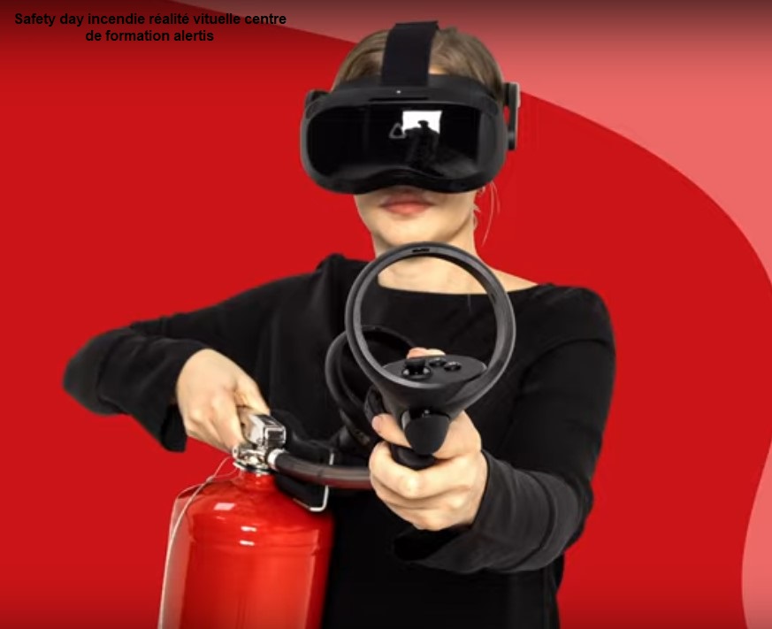 Formation incendie en réalité virtuelle